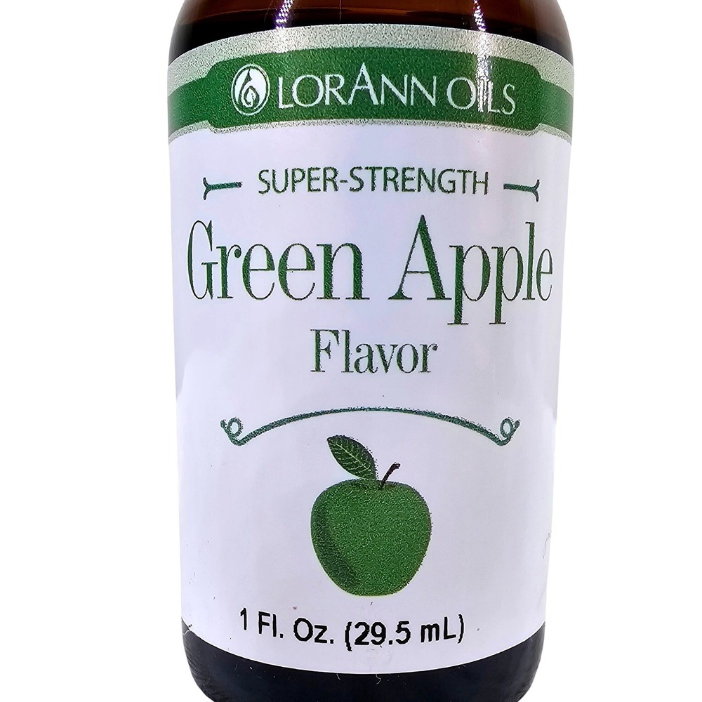 LorAnn Green Apple Flavoring Super Strength 1 Fl oz New Concentrated Baking Oil